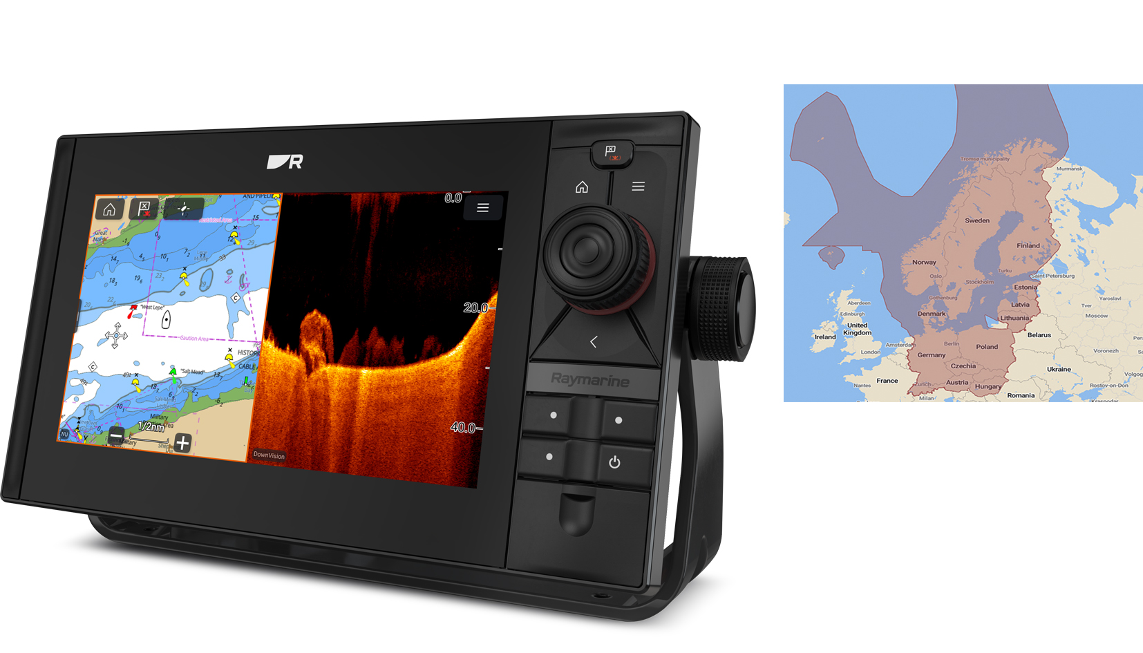 Raymarine Axiom2 Pro 9 RVM m/LHC NEU